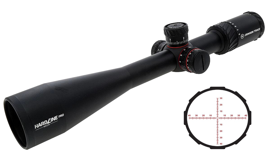 Crimson Trace Hardline Pro 6-24x50 Riflescope – MR1-MOA Reticle