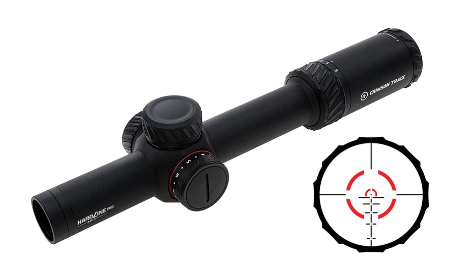 Crimson Trace Hardline Pro 1-6x24 Riflescope – Custom Competition Reticle
