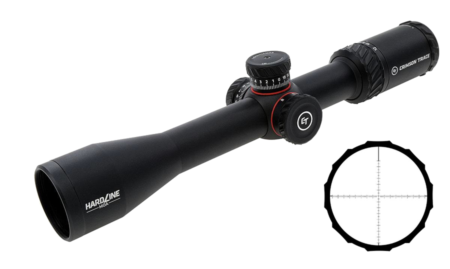 Crimson Trace Hardline 3-12x42 Riflescope – BDC MR1-MOA Reticle