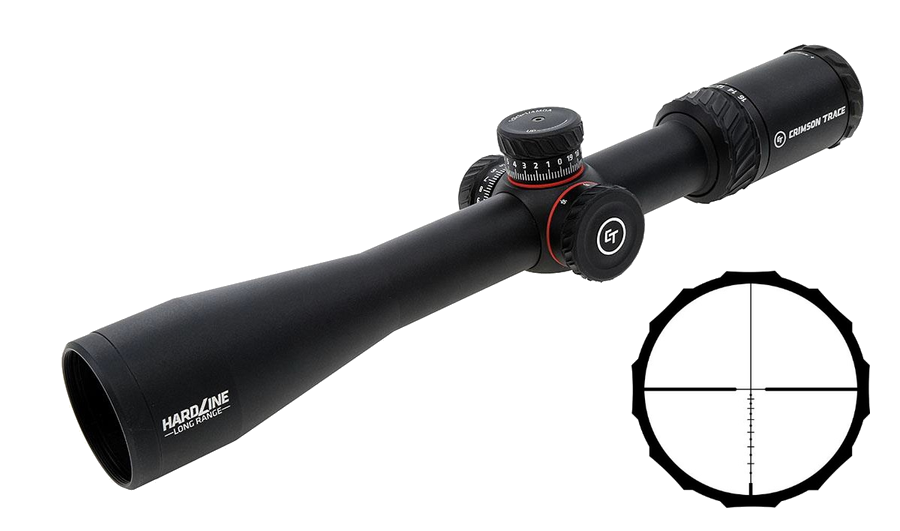 Crimson Trace Hardline 4-16x42 Riflescope – BDC Long Range Reticle