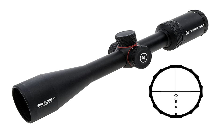 Crimson Trace Brushline Pro 3-12x42 Riflescope – BDC Pro Reticle