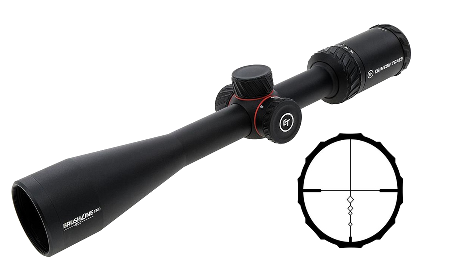 Crimson Trace Brushline Pro 4-16x42 Riflescope – BDC Pro Reticle