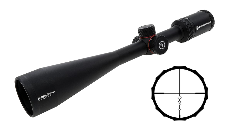 Crimson Trace Brushline Pro 6-24x50 Riflescope – BDC Pro Reticle