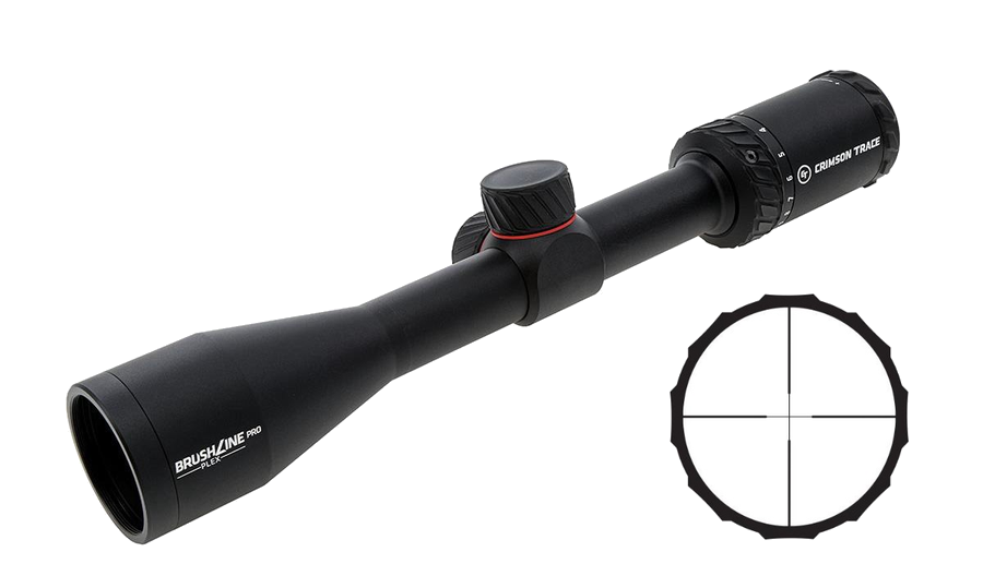 Crimson Trace Brushline Pro 3-9x40 Riflescope – Plex Reticle
