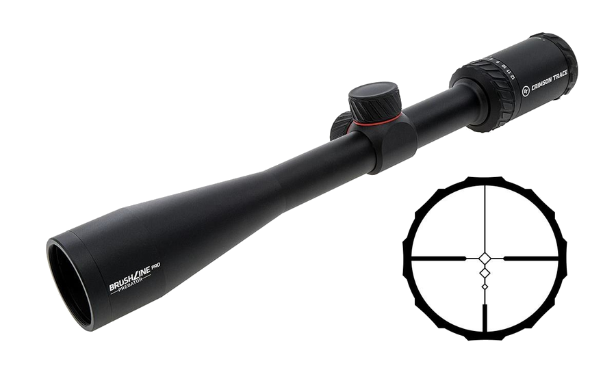 Crimson Trace Brushline Pro 3-9x40 Riflescope – BDC Predator Reticle