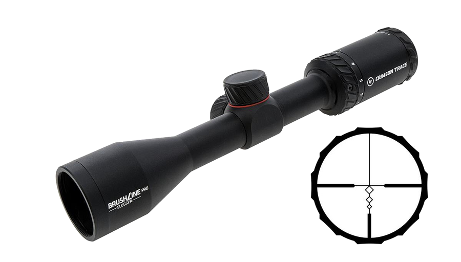 Crimson Trace Brushline Pro 3-9x40 Riflescope – BDC Slugger Reticle