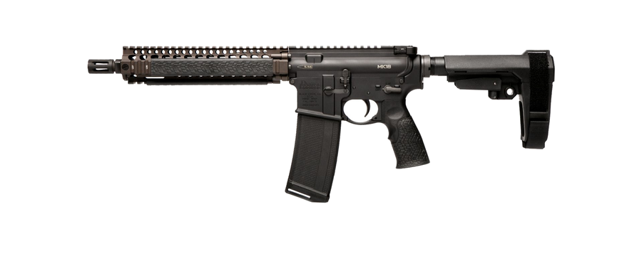 Daniel Defense DDM4 MK18 (FDE) 5.56 NATO Pistol