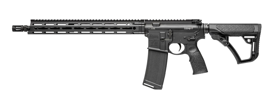Daniel Defense DDM4 V7 5.56 NATO Rifle – Matte Black Hardcoat