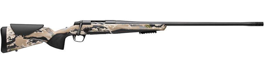 Browning X-Bolt 2 Western Hunter LR 6.8 Western Rifle – 24", 3+1, Matte Blued, OVIX Camo Composite Camo Stock