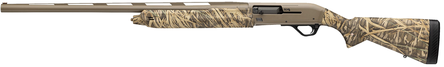 Winchester SX4 Waterfowl Hunter 12 Gauge Shotgun – 28", 4+1, 3.5" Chamber, Flat Dark Earth Cerakote, MO Original Shadow Grass Camo Stock