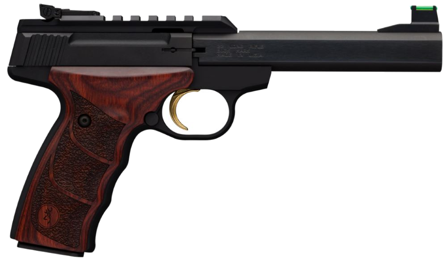 Browning Buck Mark Plus UDX .22 LR Pistol – Rosewood UDX Grips