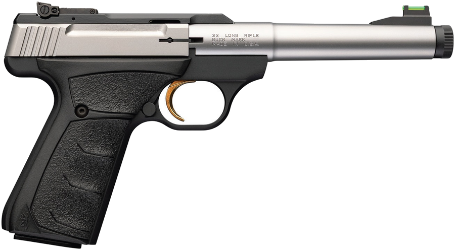Browning Buck Mark Camper SR .22 LR Pistol – Stainless