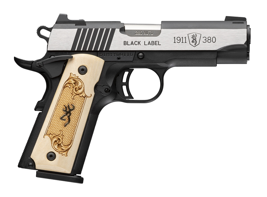 Browning 1911-380 Label .380 ACP Pistol – 3.625" Barrel