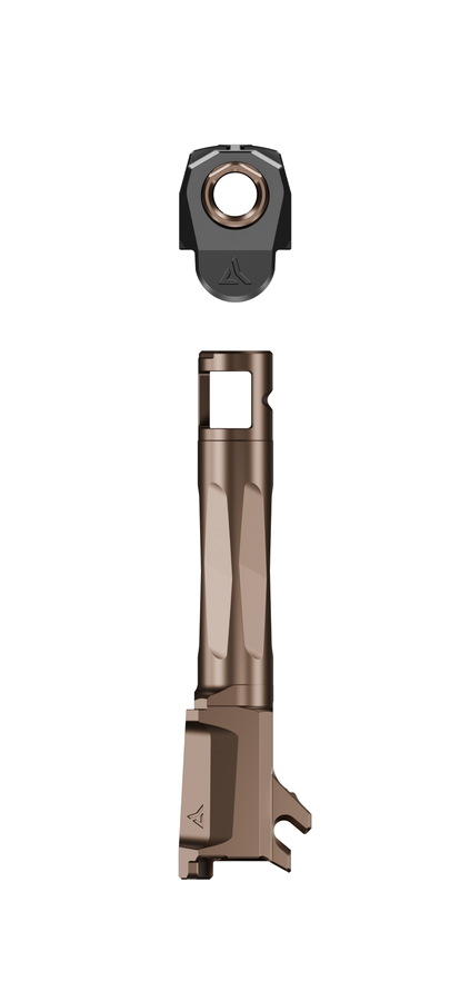 Radian Weapons Afterburner + Ramjet Barrel – 9mm, Bronze DLC