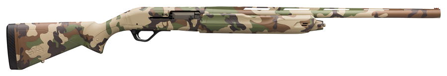 Winchester SX4 Waterfowl 12 Gauge Shotgun – 26" Barrel, 3.5" Chamber – Woodland Camo