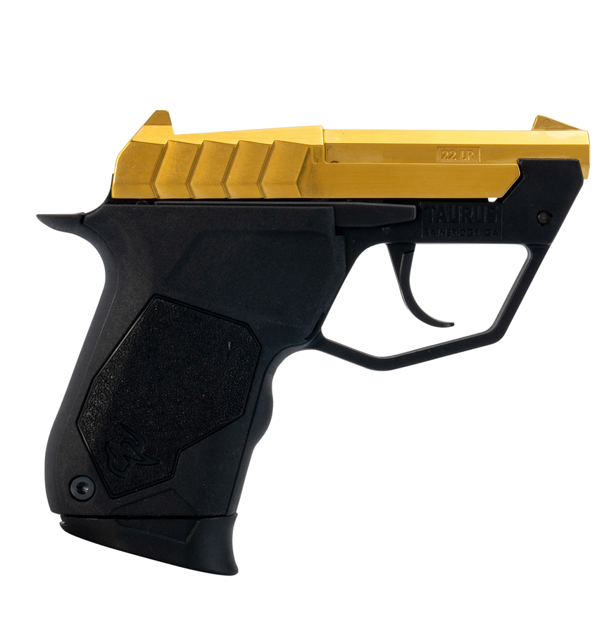 Taurus 22tuc .22 LR Pistol – Gold