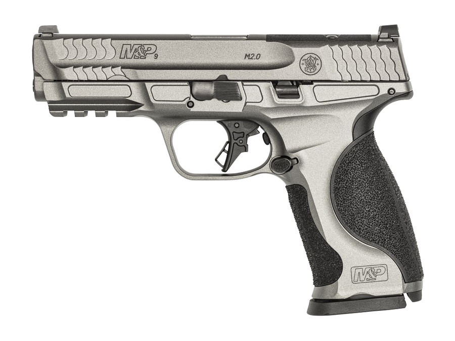 Smith & Wesson M&P9 M2.0 Metal Optics Ready 9mm Pistol – Tungsten