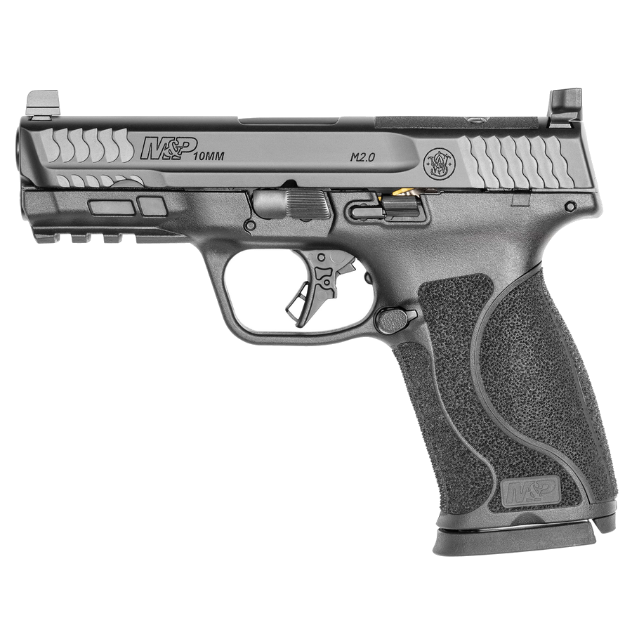 Smith & Wesson M&P10mm M2.0 Pistol – Optics Ready – 4" Barrel, Black Armornite