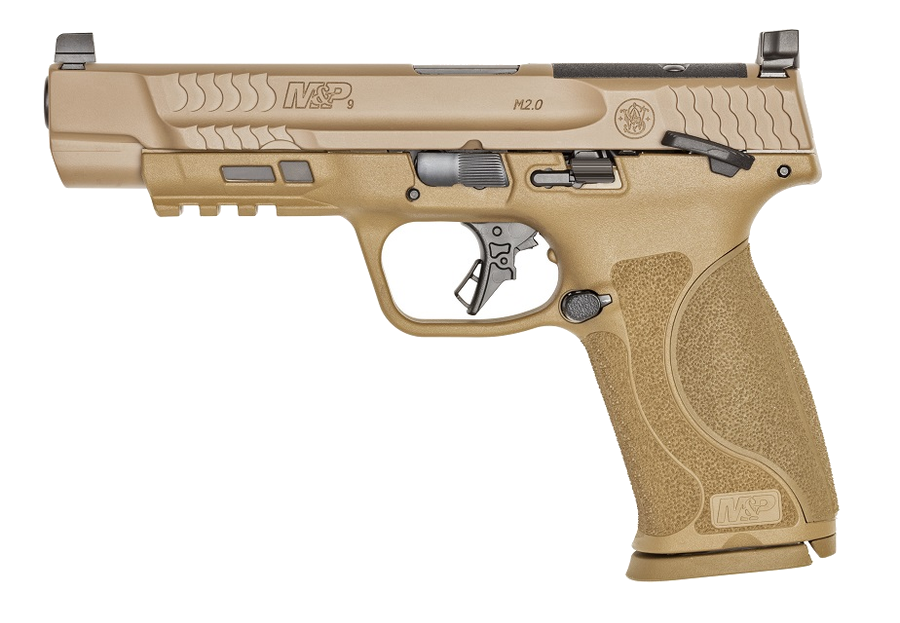 Smith & Wesson M&P9 M2.0 Or 9mm Pistol – Optics Ready – 5" Barrel