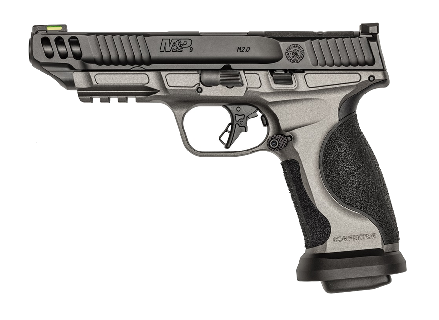Smith & Wesson M&P9 M2.0 Competitor 9mm Pistol – Interchangeable Palmswell Aluminum Frame