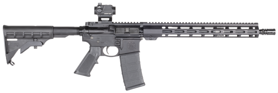 Smith & Wesson M&P15 Sport III .223 Rem / 5.56 NATO Rifle – 16", 30+1, Black Hard Coat Anodized, Collapsible / Folding 6-Position CAR Stock