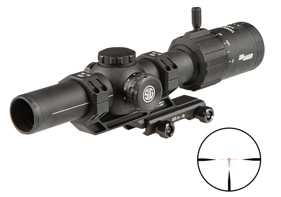 SIG Sauer Tango MSR 1-6x24 Riflescope – MSR-BDC6 Illuminated Reticle