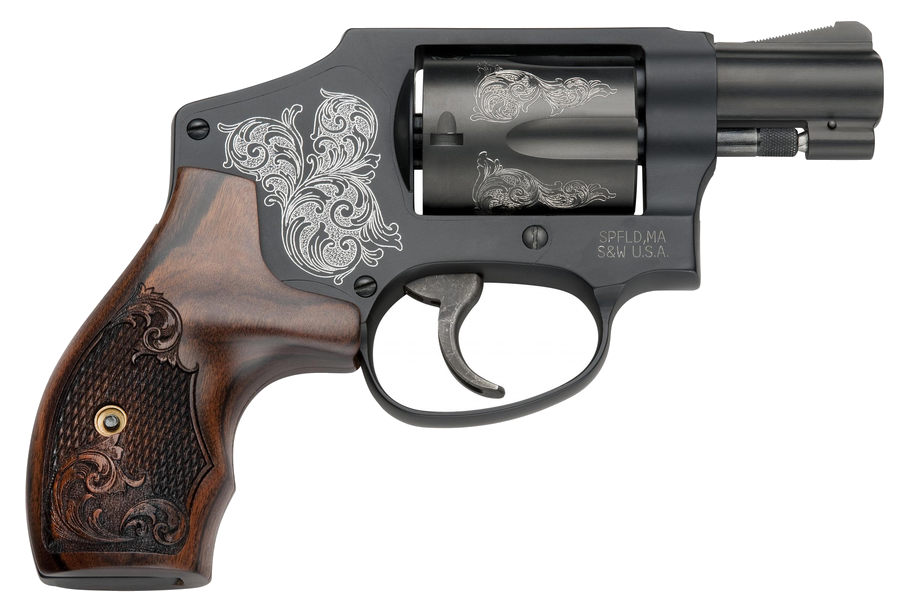 Smith & Wesson 442 Engraved .38 Special Revolver