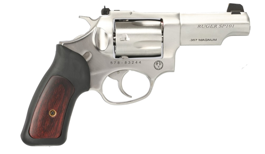 Ruger SP101 Revolver – .357 Magnum / 38 Special, Brushed Stainless Steel