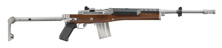 Mini-14 Retro 5.56 Stainless/Wood 20-Round