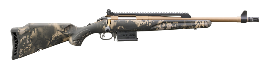 Ruger American Scout Gen II .308 Win Rifle – Smoked Bronze