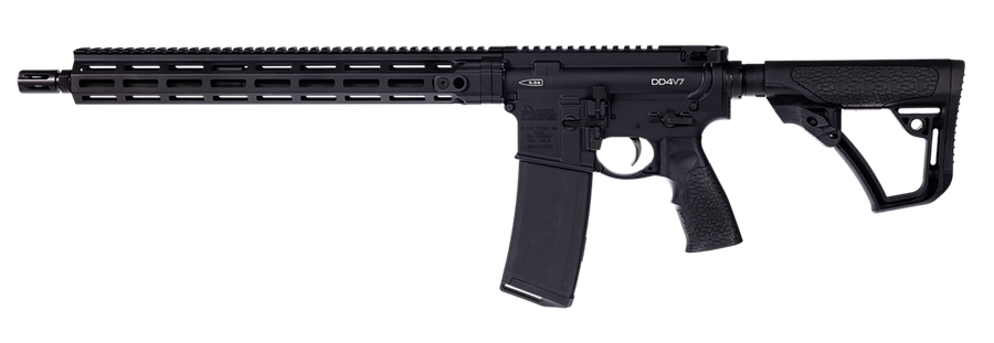 Daniel Defense DD4 V7 Rifle – .223 Rem / 5.56 NATO, Matte Black Hardcoat Anodized