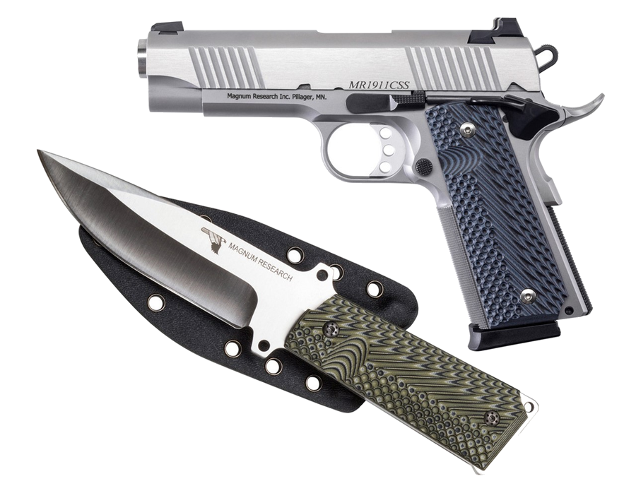Magnum Research Desert Eagle 1911 9mm Pistol – 4.33" Barrel, Stainless