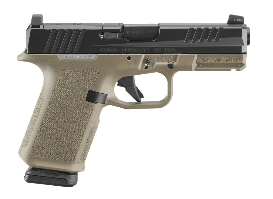 Ruger RXM 9mm Pistol – FDE – 4" Non-Threaded