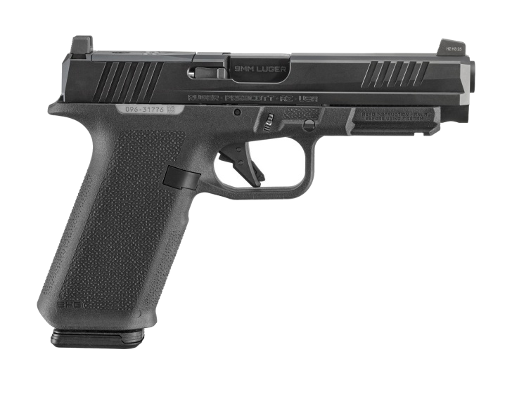 Ruger RXM 9mm Pistol – Black – 4.5" Non-Threaded