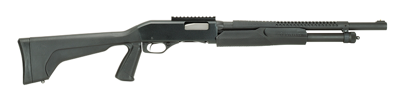 Savage Arms Stevens 320 Security 12 Gauge Shotgun – Matte Black, Picatinny
