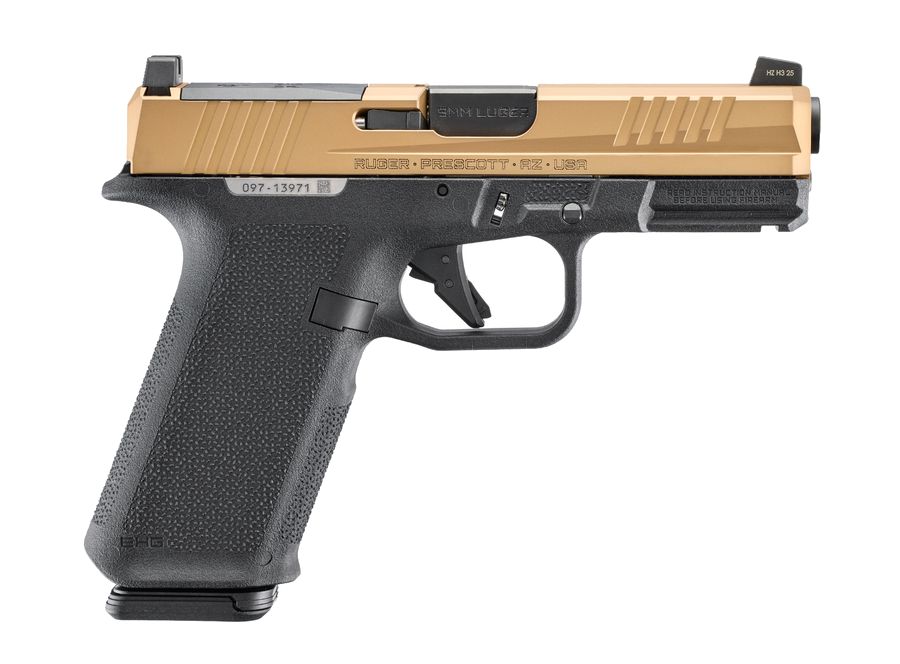 RXM 9MM COPPER/BLK 17+1 4" AS