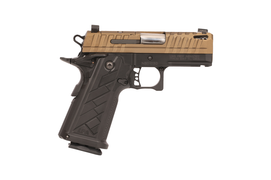 Century Arms LFA Apollo 11 V2 9mm Pistol – 3.35" Barrel, Bronze