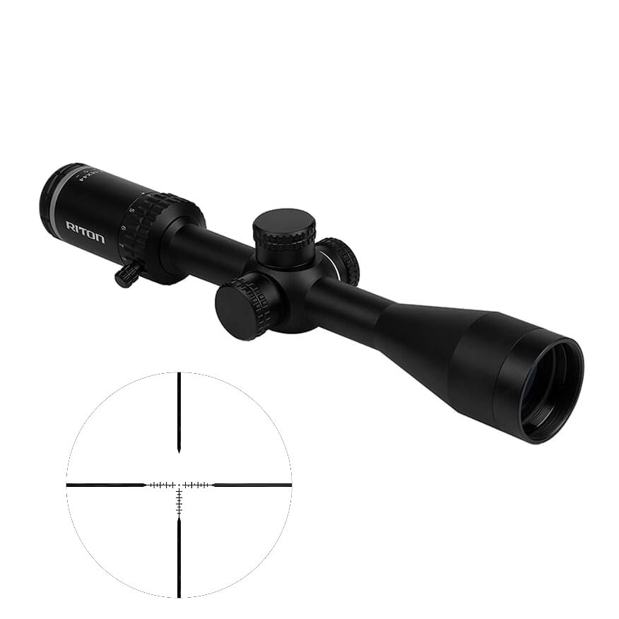 Riton Optics 1 Primal 4-16x44 Riflescope – RUT Reticle