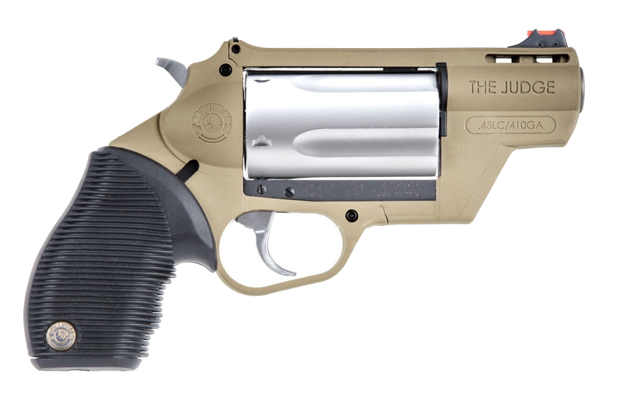 Taurus Public Defender 410 Bore / .45 Colt Revolver – 2" Barrel, FDE