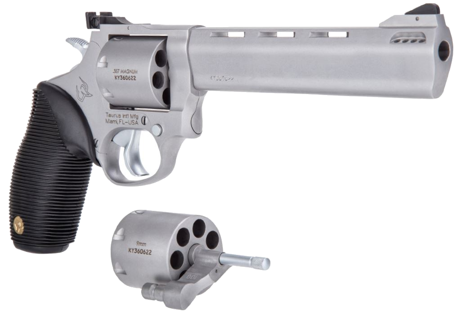 Taurus 692 .357 Magnum / 38 Special / 9mm Revolver – 6.5" Barrel, Stainless