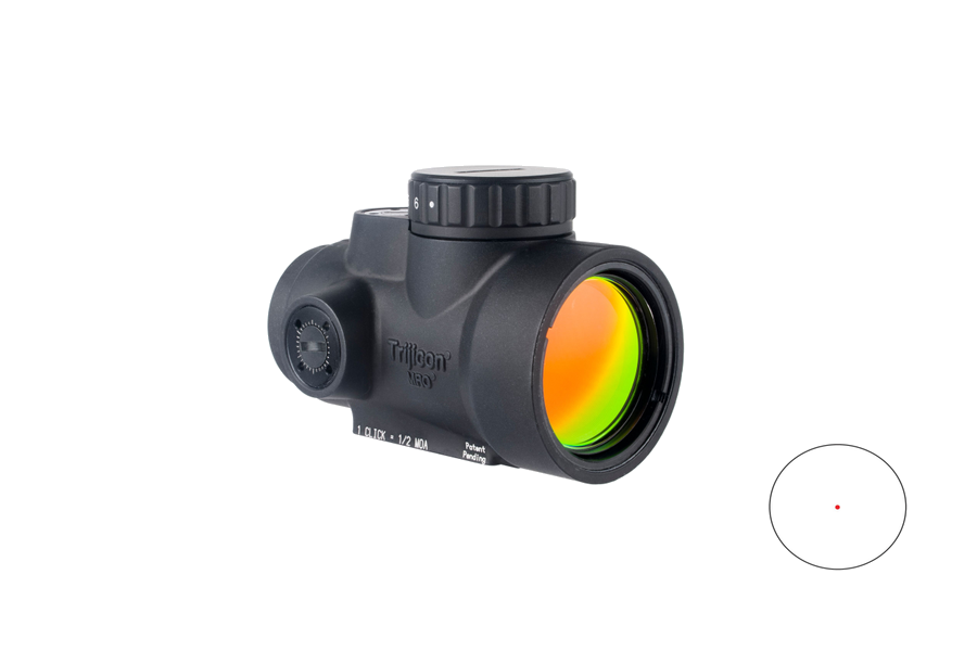 Trijicon Mro SD 2 MOA 2.0 MOA Red Dot LED Sight – Black