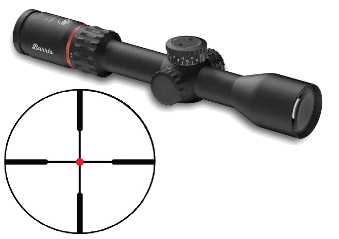 Burris Veracity 2.5-12x42 Riflescope – Fiber Dot Plex SFP