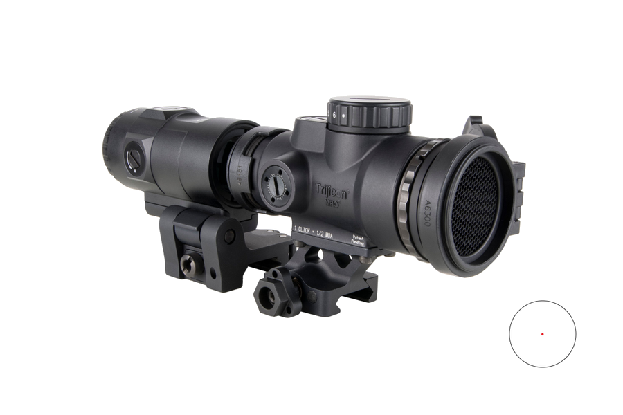 Trijicon MRO SD Patrol Magnifier Combo 2 MOA 2.0 MOA Red Dot LED Sight