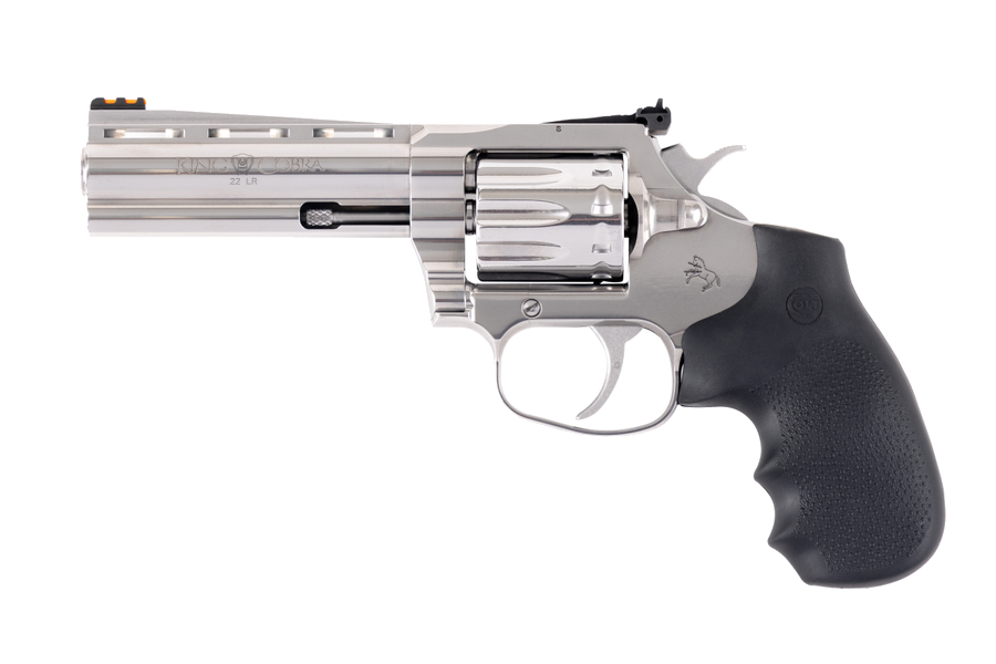 Colt King Cobra Target .22 LR Revolver – 4.25" Barrel, Stainless