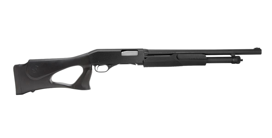 Savage Arms Stevens 320 Security 12 Gauge Shotgun – Black Synthetic Thumbhole