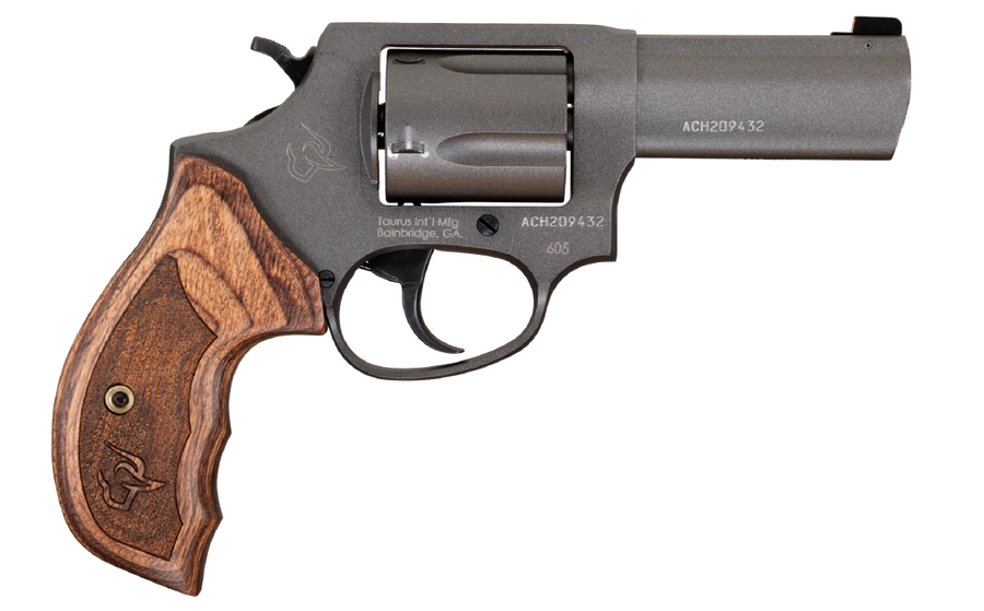 Taurus M605 Defender .357 Magnum Revolver – Tungsten