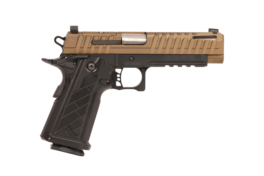 Century Arms LFA Apollo 11 V2 9mm Pistol – 4.9" Barrel, Bronze