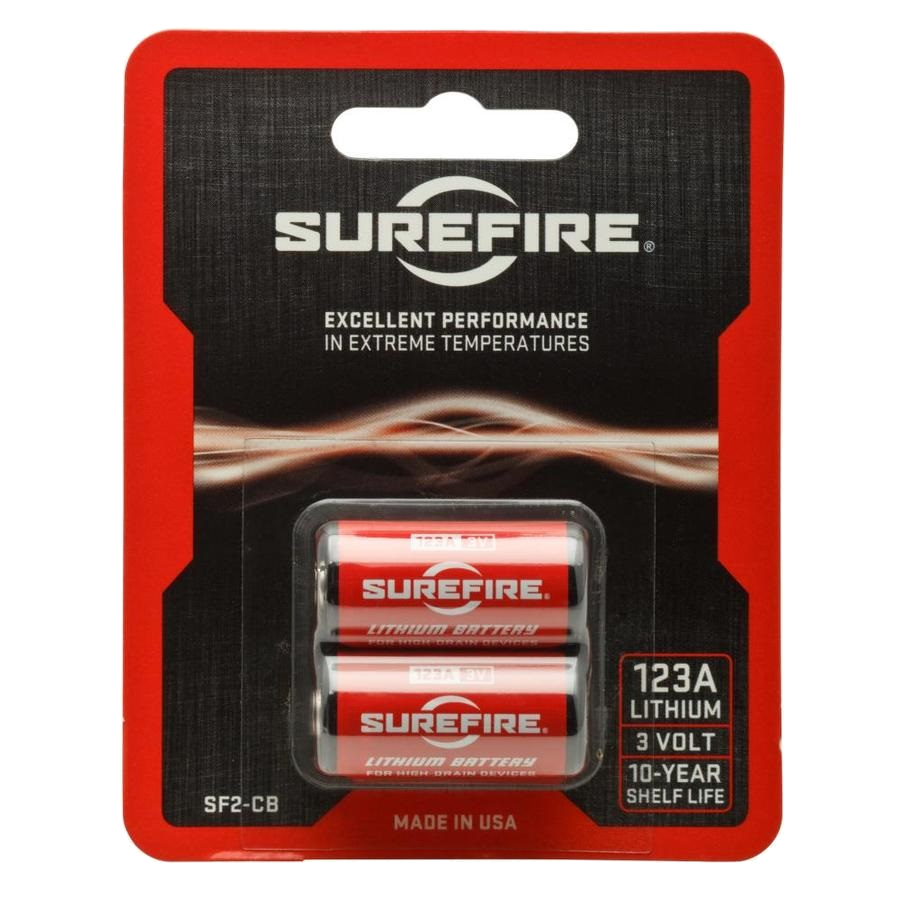 SureFire Lithium Battery 2-Pack Cards