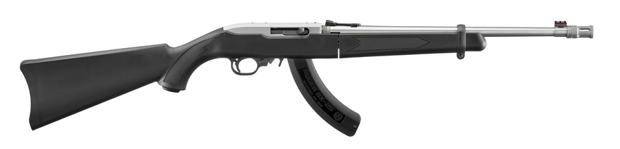 Ruger 10/22 Takedown Rifle – .22 LR, Matte Stainless
