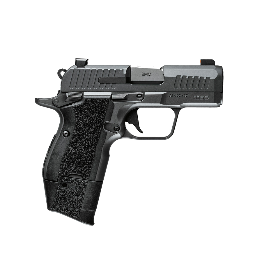 Kimber Cds9 9mm Pistol – 3.18", 15+1, KimPro II Gray, Aluminum Frame Black Nylon Grip panels Aluminum Frame, TruGlo Tritium Pro